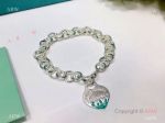 New T I F F I NY S925 Silver Bracelet with Heart